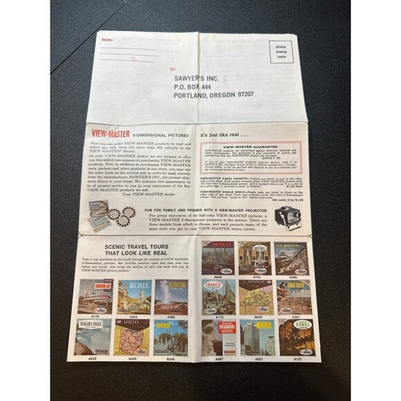 1948 View-Master The Christmas Story 3-Reel Set B383 - Picture 2 of 9